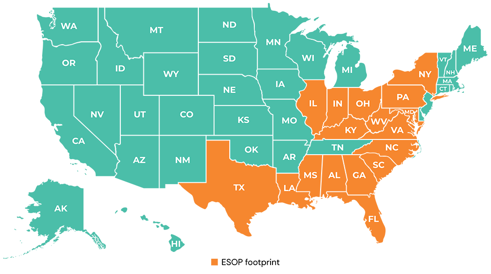 ESOP footprint