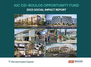 AIC CEI-Boulos Opportunity Fund. 2023 Social Impact Report